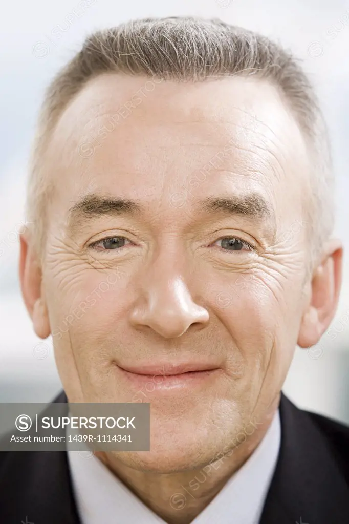 Headshot of a mature businessman