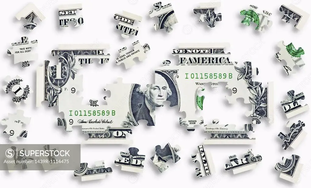 Banknote jigsaw