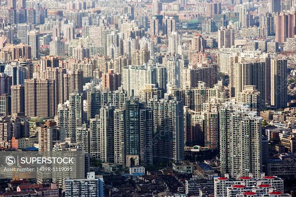 Apartment buildings in shanghai