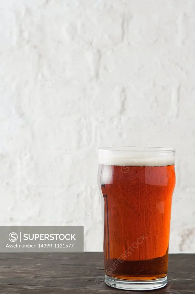 Pint of bitter ale