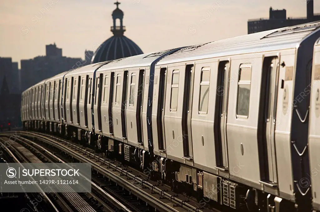 New york subway train