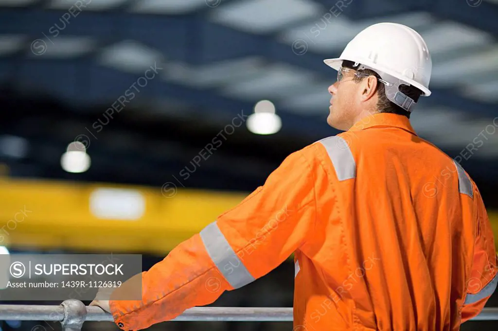 Engineer in factory