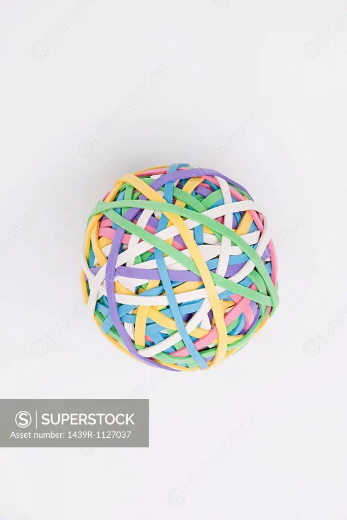 Ball of rubber bands