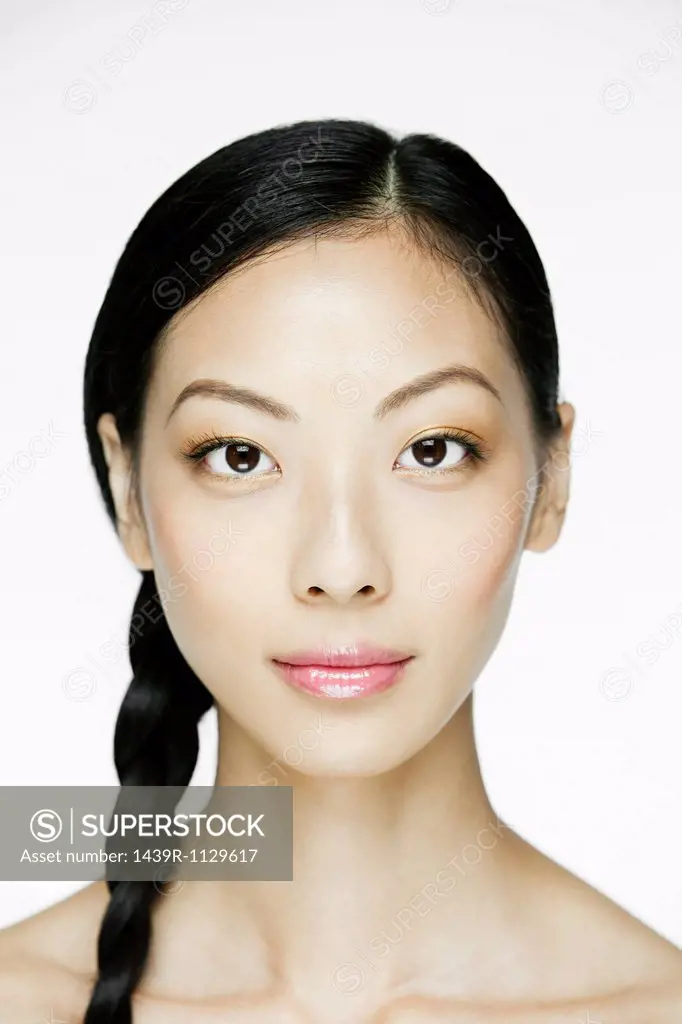 Portrait of a young chinese woman