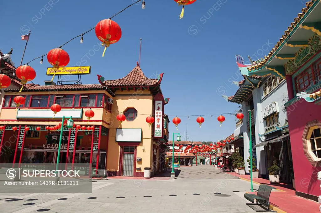 Chinatown, Downtown LA, Los Angeles County, California, USA
