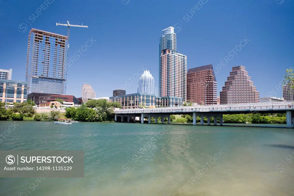 Modern buildings, Austin, Texas, USA