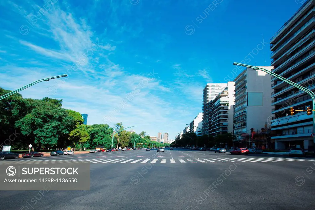 Avenue of the liberator, Buenos Aires, Argentina