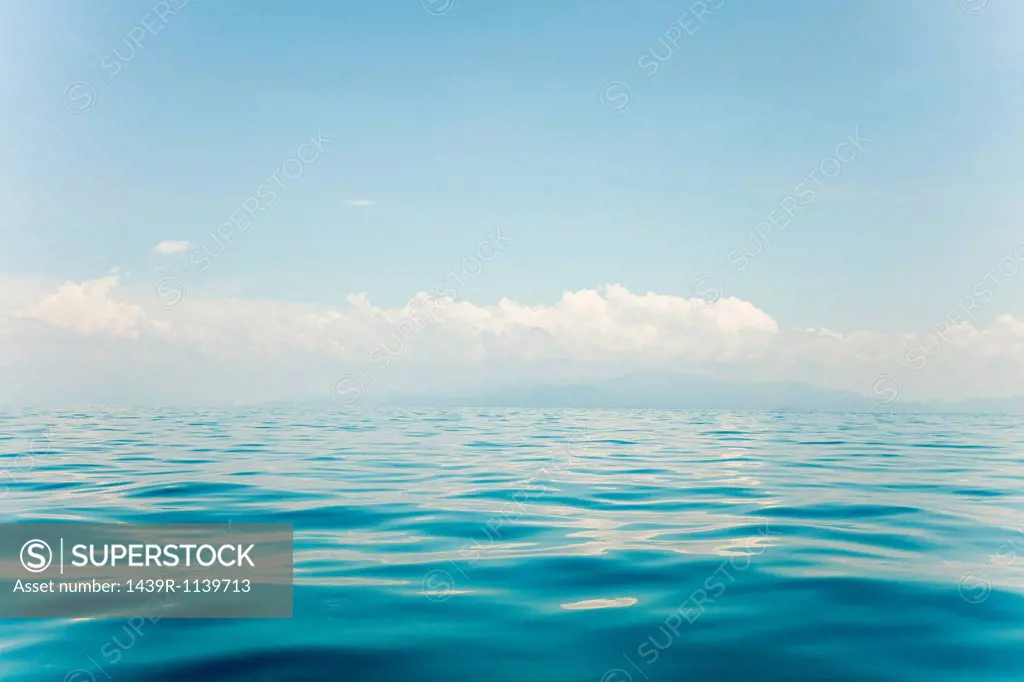 Peaceful water of South China Sea, Perhentian Islands, Malaysia