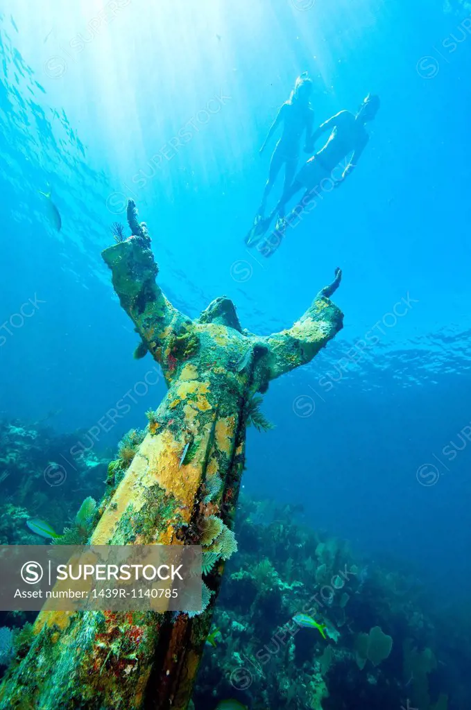 Christ of the Abyss statue