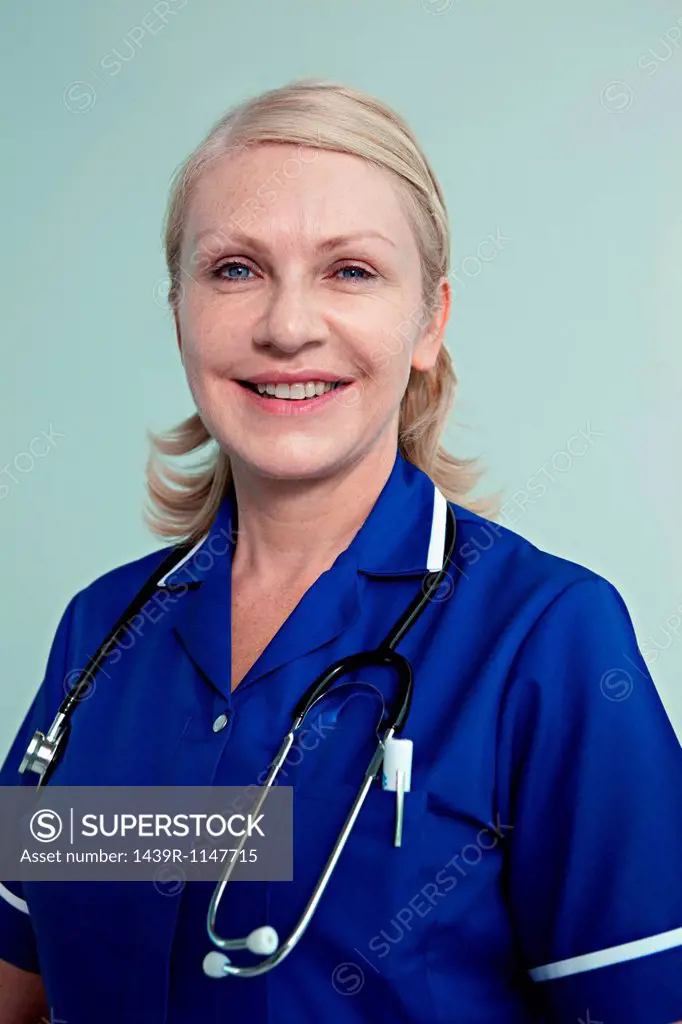 Portrait of hospital nurse