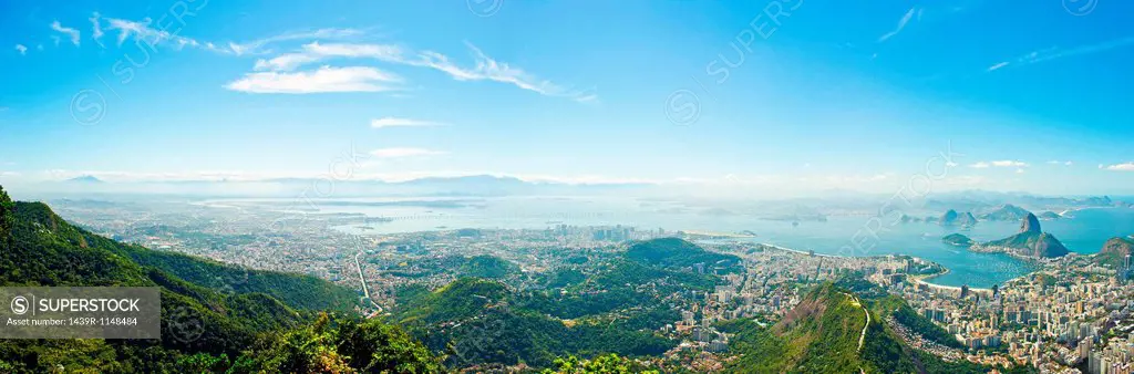 Rio de Janeiro panorama, Brazil