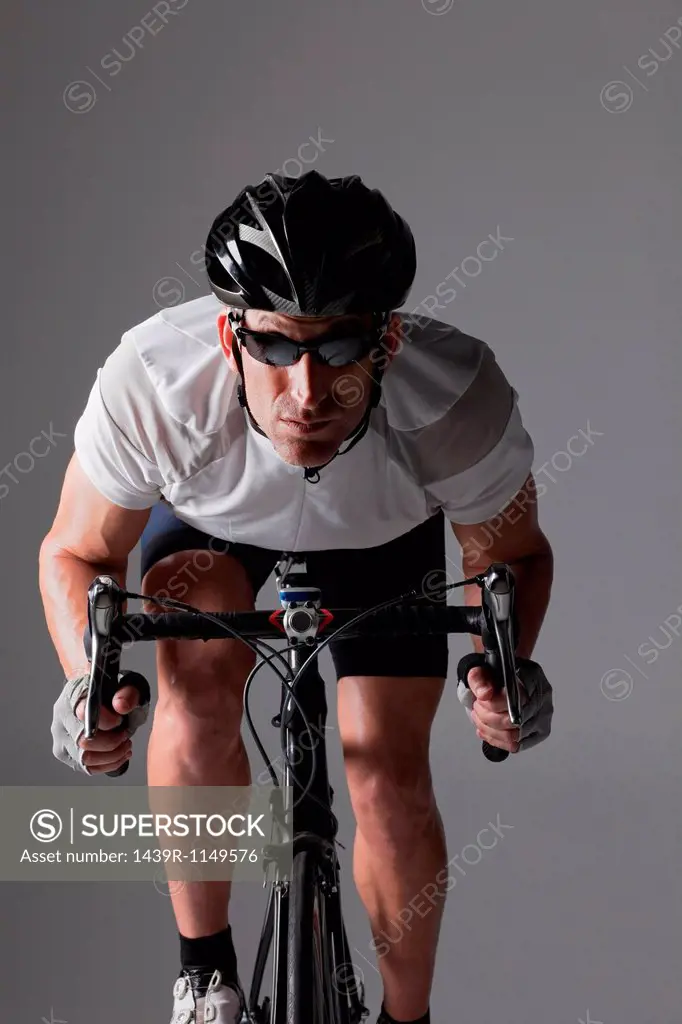 Male cyclist