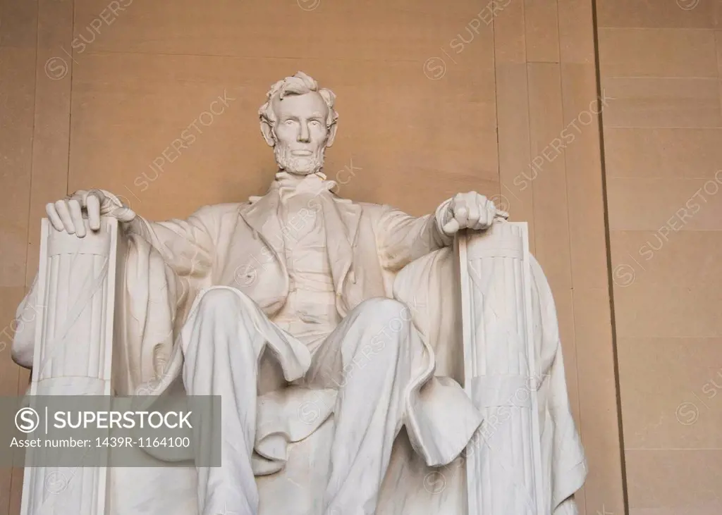 Statue of U.S. President Abraham Lincoln