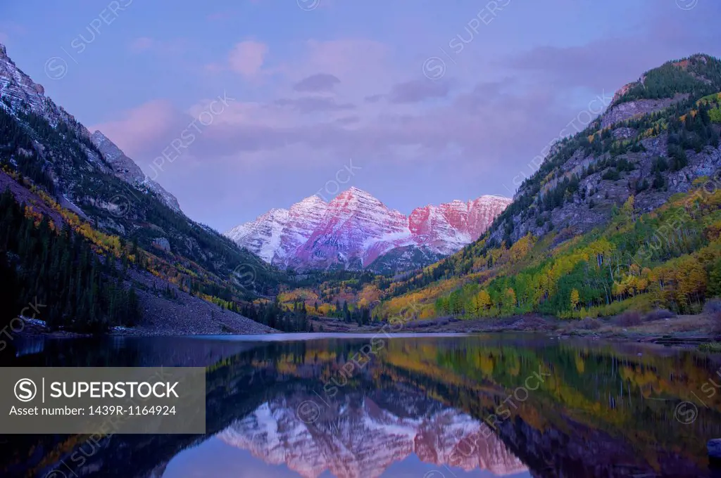 Maroon Bells, Maroon Lake, Aspen, Colorado, United States of America