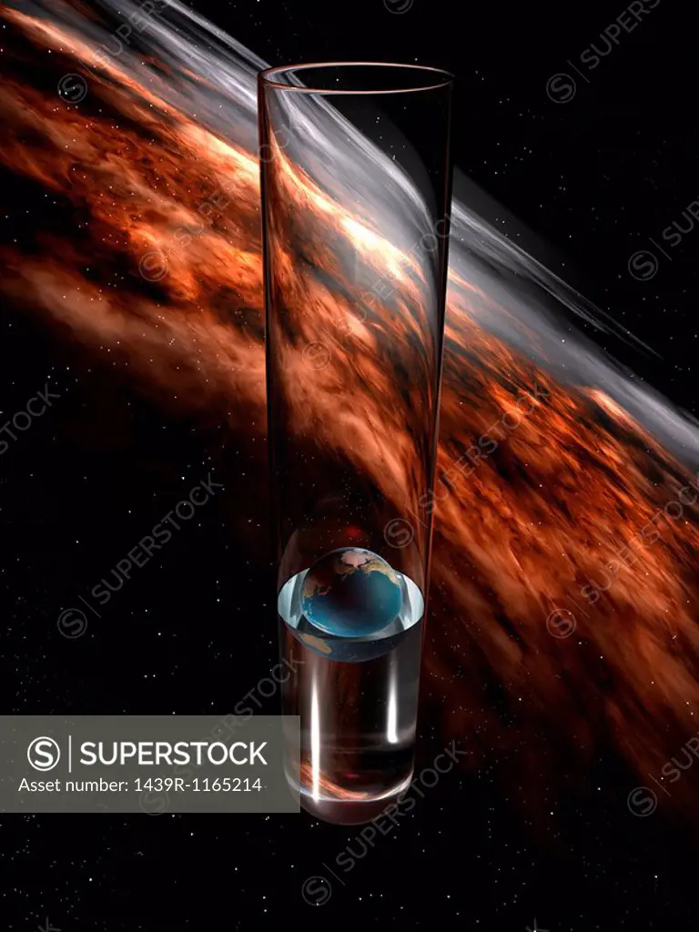 Planet earth in a test tube