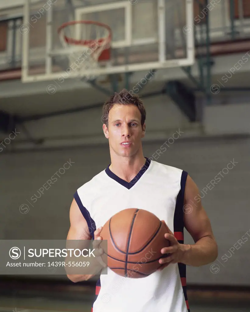 Male basketball player