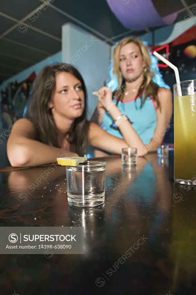 Two drunk women