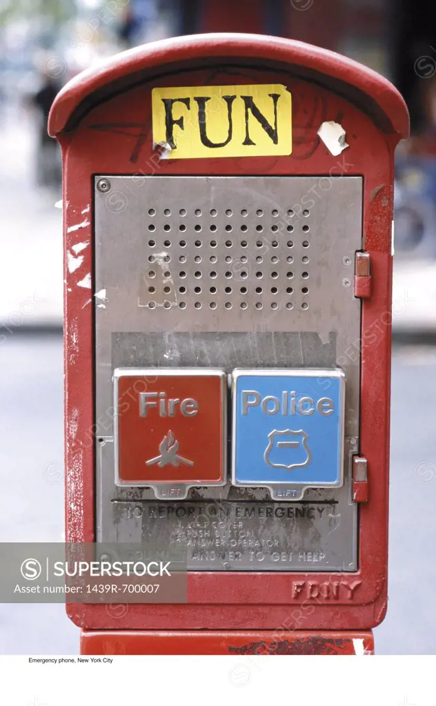Emergency phone, New York City
