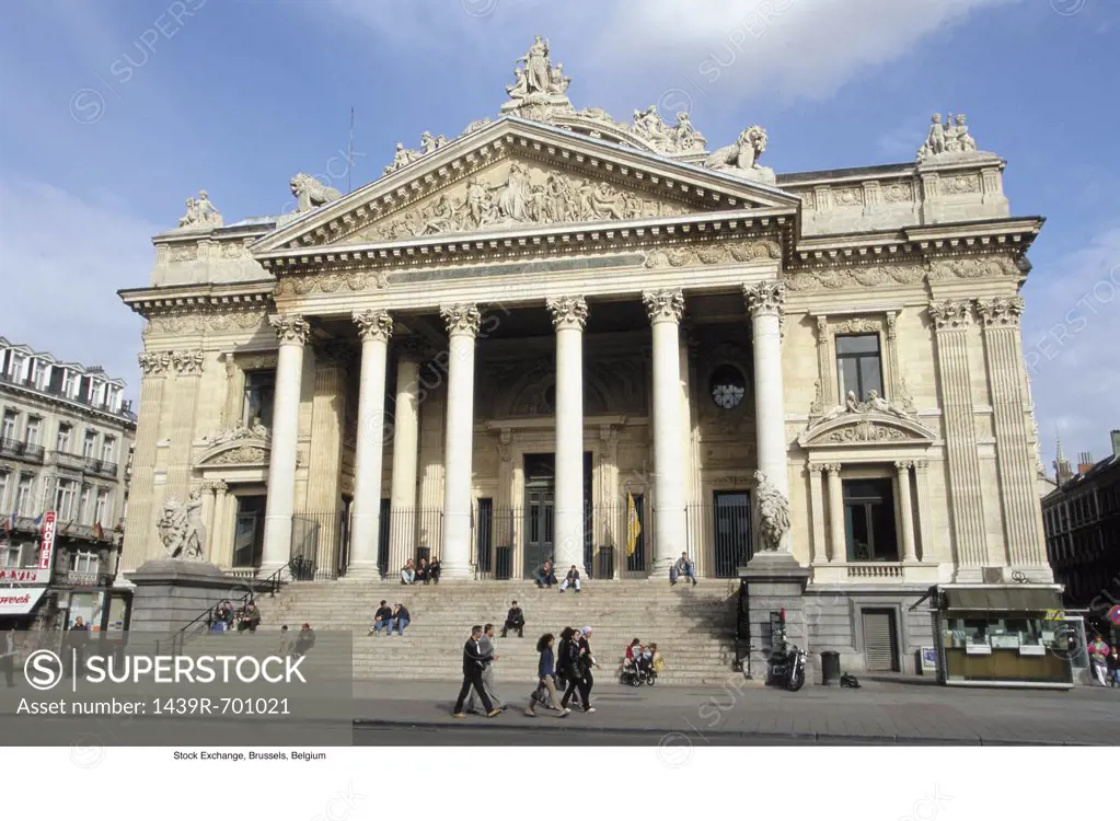 Stock Exchange, Brussels, Belgium