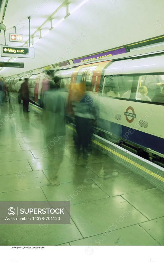 Underground, London, Great Britain
