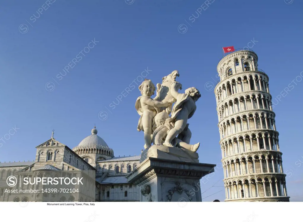 Monument and Leaning Tower, Pisa, Italy