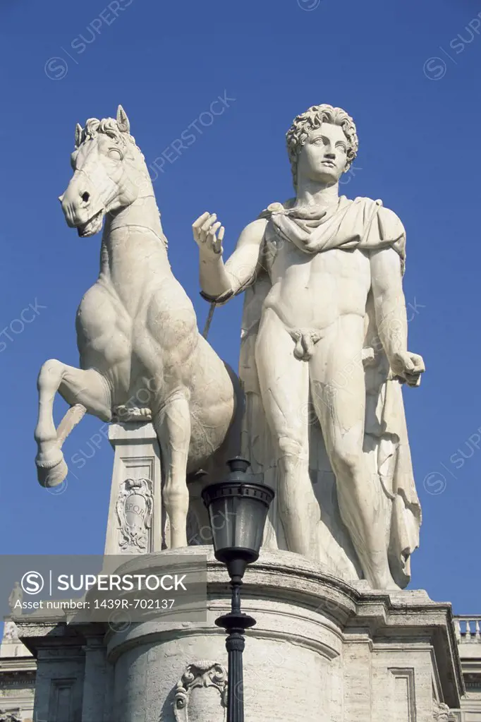 Statue of Dioscuri, Rome, Italy