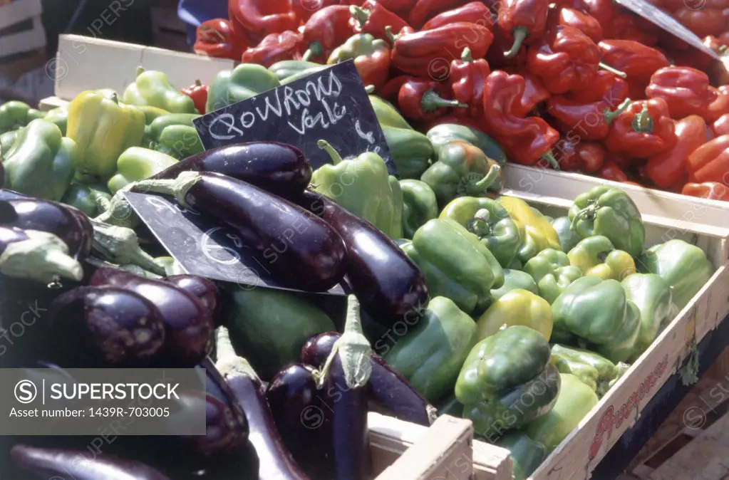 Vegetable stall, Aix-en-Provence