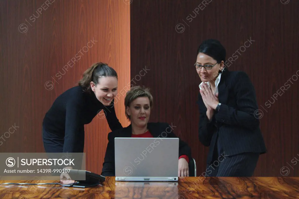 Businesswomen in boardroom