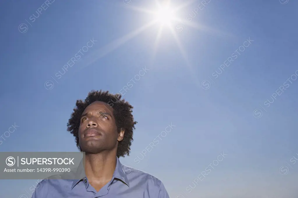 Man beneath the sun