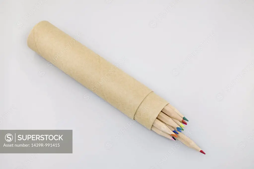 Tube of pencils