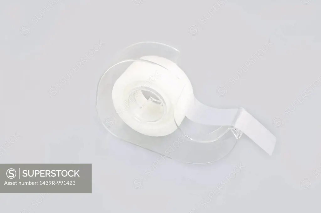 Adhesive tape in a dispenser