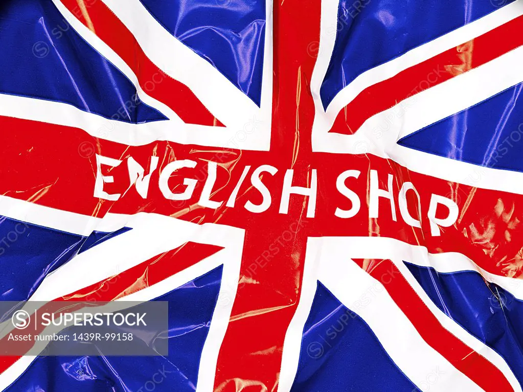 English shop bag