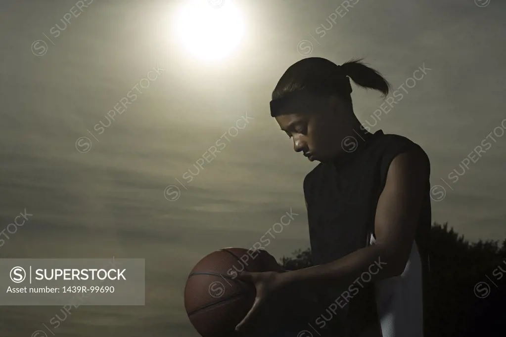 Female basketball player