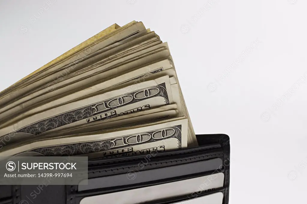 Wallet full of money