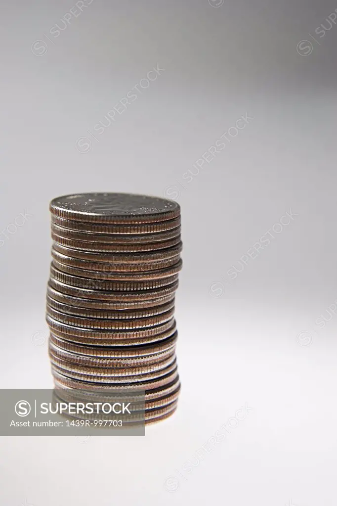 Stack of dollars