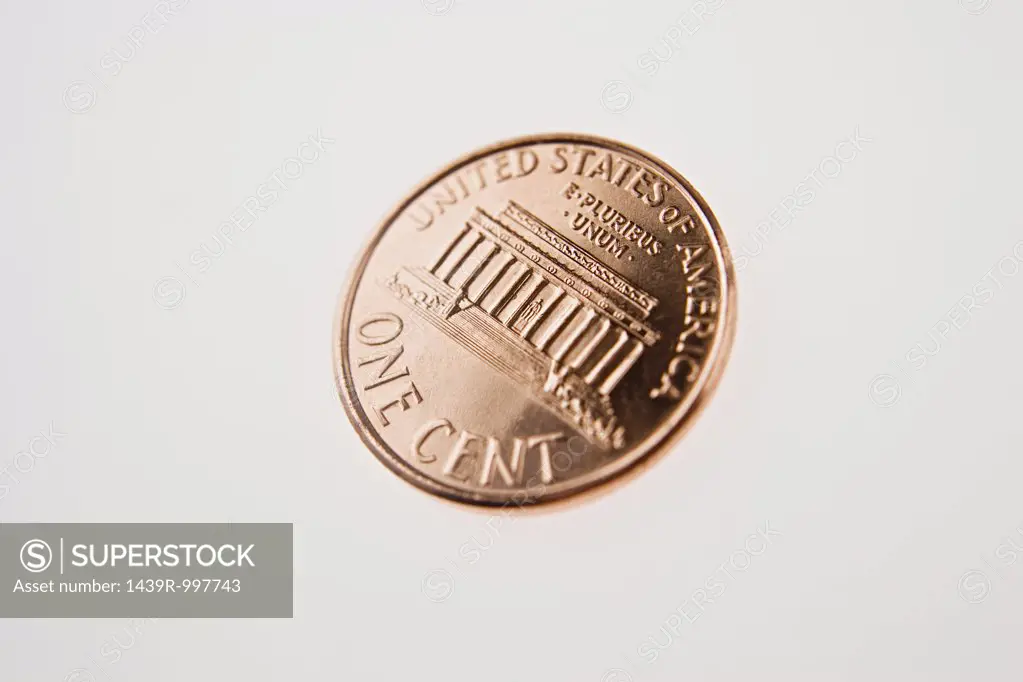 One cent coin