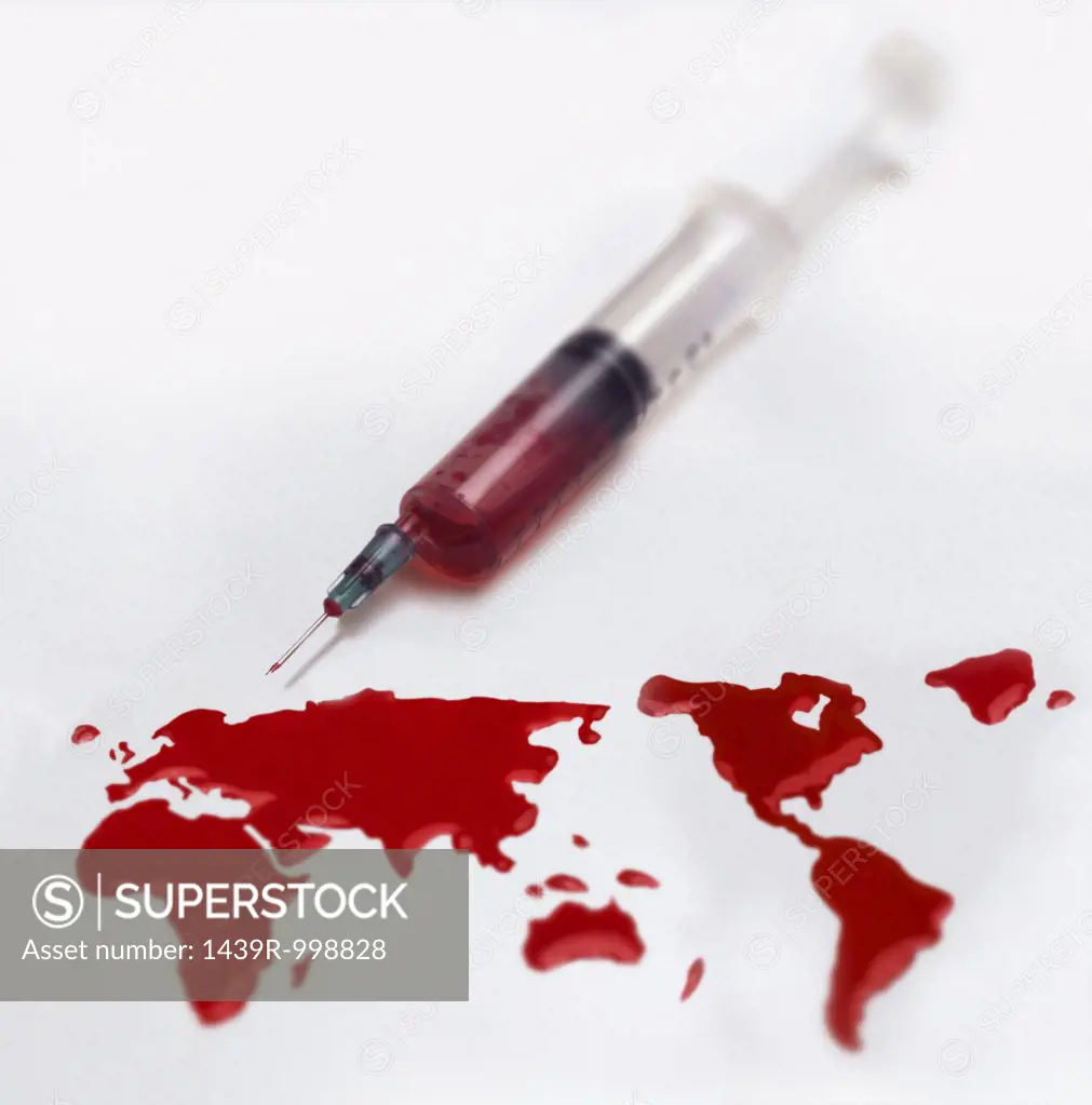 Syringe and a world of blood