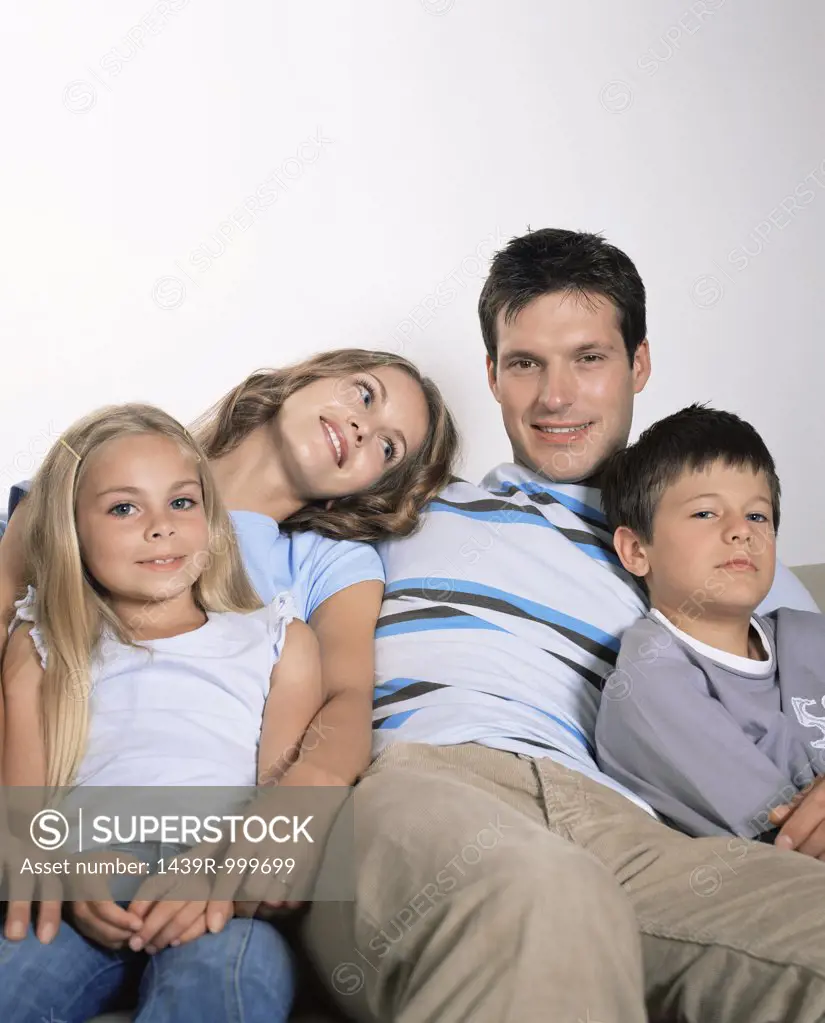 Family sitting together