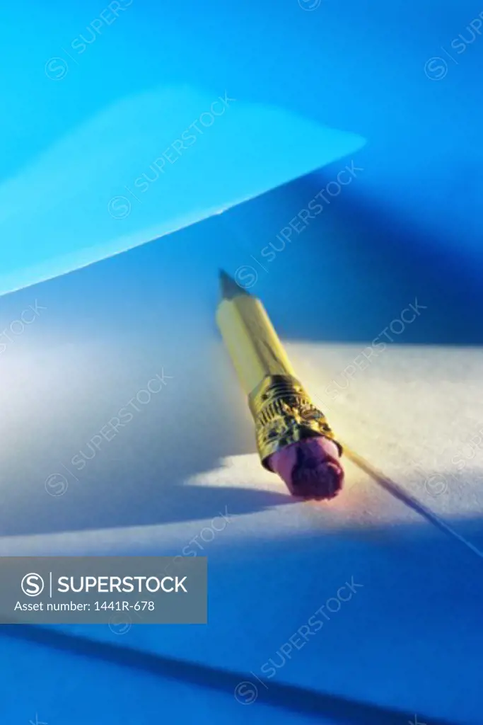 Close-up of a pencil