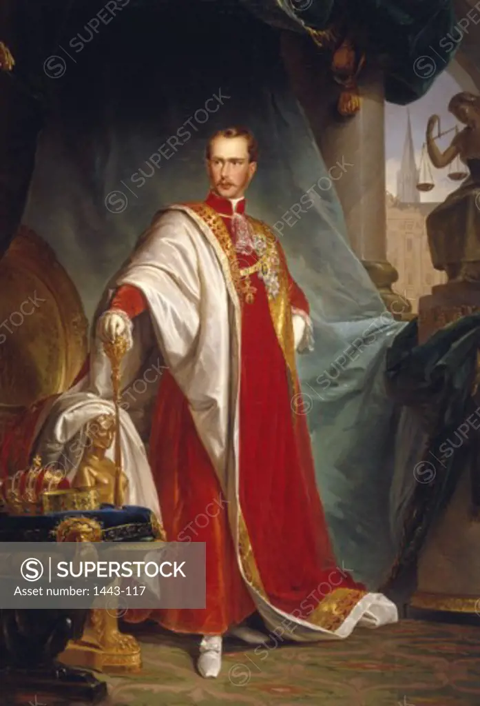 Kaiser Franz Joseph  Giuseppe Sogni (1795-1874 Italian)