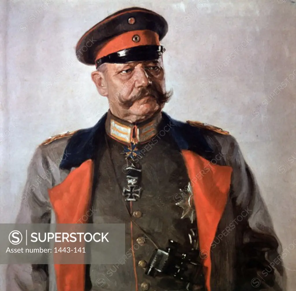 Paul von Hindenburg  1915 Hugo Vogel (1855-1920 German)
