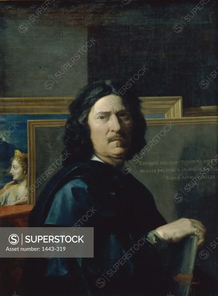 Self Portrait  1649 Nicolas Poussin (1594-1665 French)