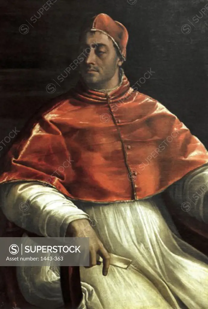 Pope Clement VII   1526 Sebastiano del Piombo (1485-1547 Italian)  Oil on canvas Museo Nazionale di Capodimonte, Naples, Italy