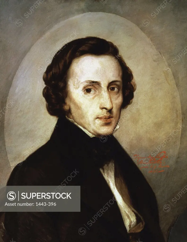 Frederic Chopin   1858 Stanislas Stattler (1836-1871 Polish)