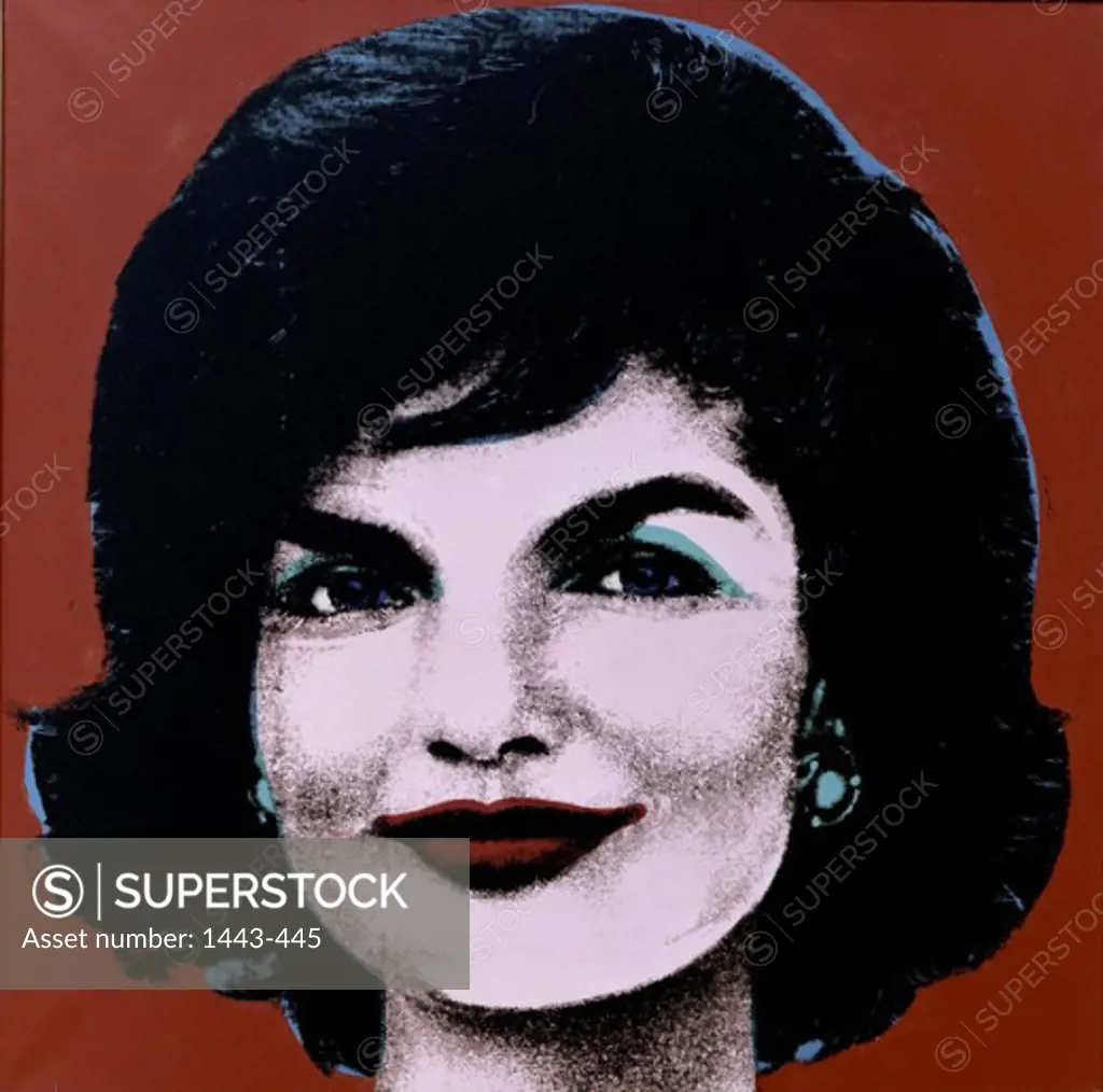 Jackie 1963 Andy Warhol (1928-1987 American) Silkscreen on canvas Private Collection, Stuttgart, Germany