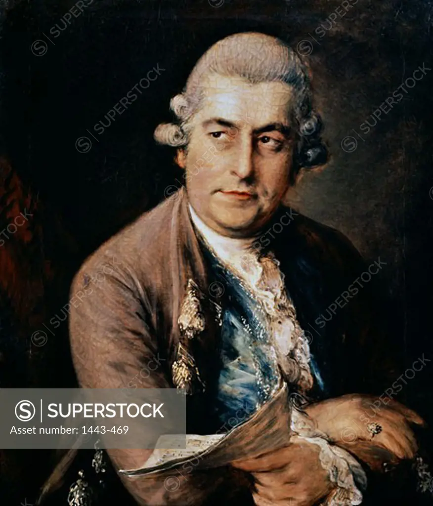 Johann Christian Bach ca.1780 Thomas Gainsborough (1727-1788 British) Oil on canvas Liceo Musicale, Bologna, Italy