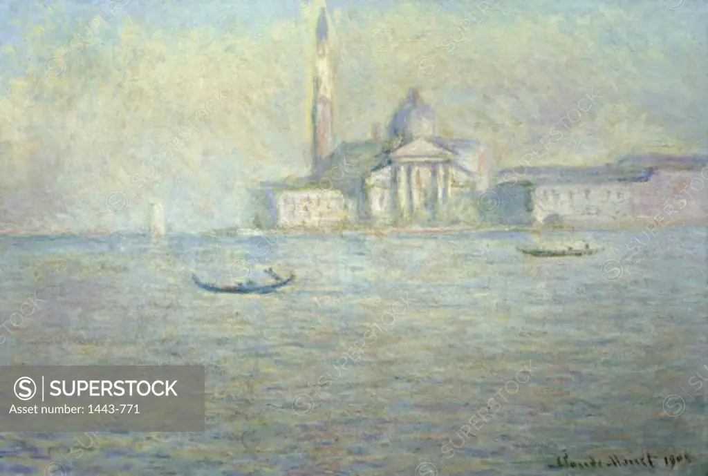 San Giorgio Maggiore, Venice 1908 Claude Monet (1840-1926 French) Oil on canvas Indianapolis Museum of Art, Indiana, USA