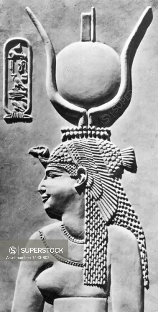 Cleopatra VII Philopator, Egyptian Queen (69-30 BCE) Artist Unknown Relief