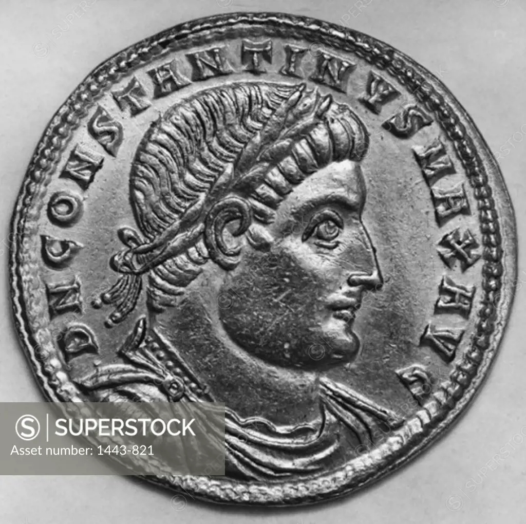 Constantine I the Great (ca.280-337), Roman-Byzantine Emperor  Artist Unknown