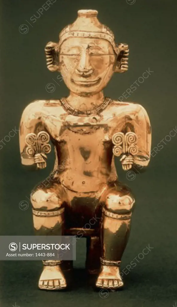 Human Figure ca. 1000-1500 Pre-Columbian Gold British Museum, London, England